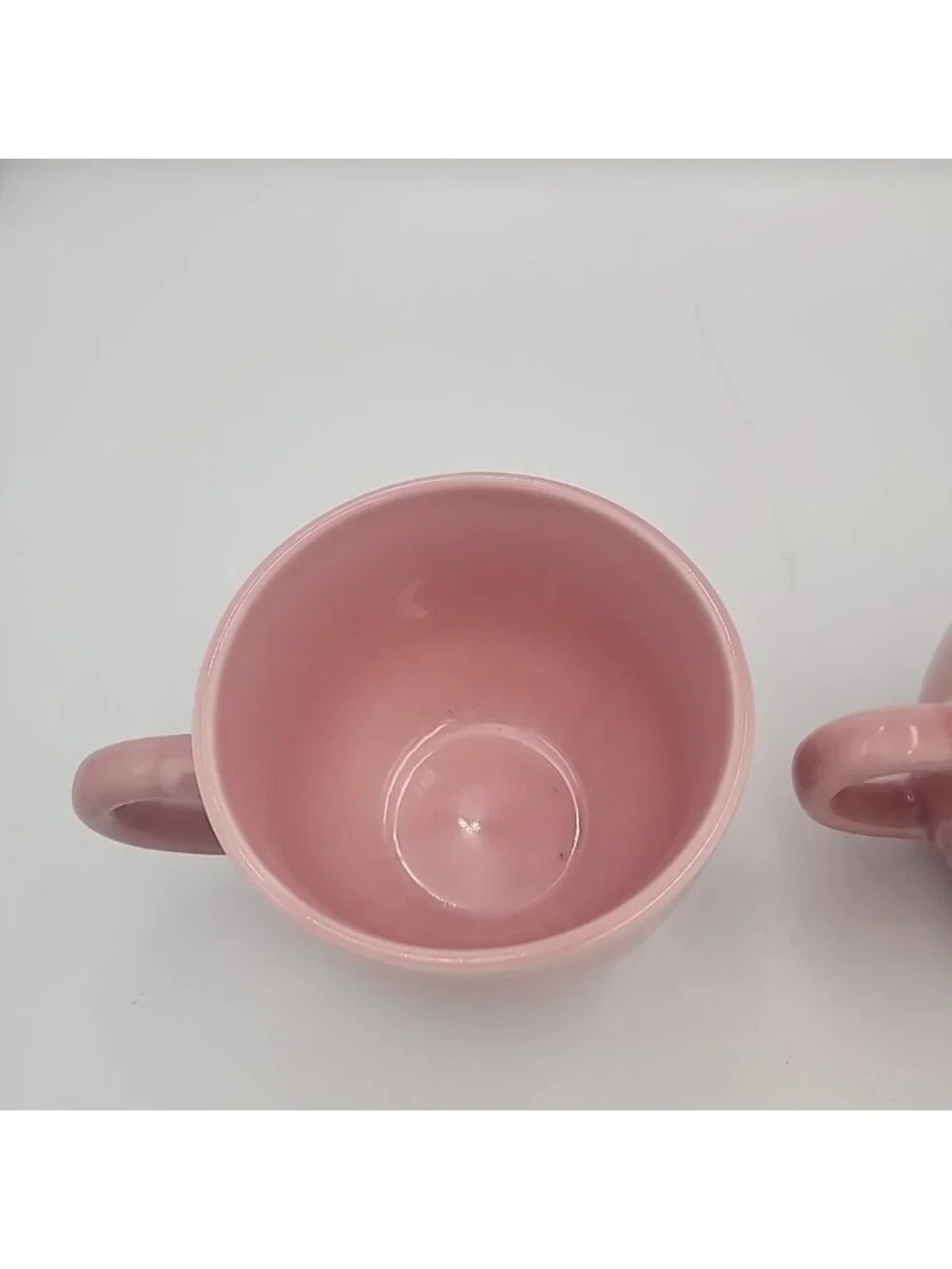Set Of 2 IKEA Strimmig PINK 12 oz. Coffee Mug Tea Cup, 12011, 19-2